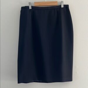 Classic Black Pencil Skirt